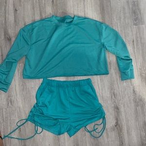 Long sleeve/ shirt set